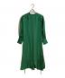 UN3D. (アンスリード) バルーンシャツワンピース グリーン サイズ:FREE 未使用品：7000円
