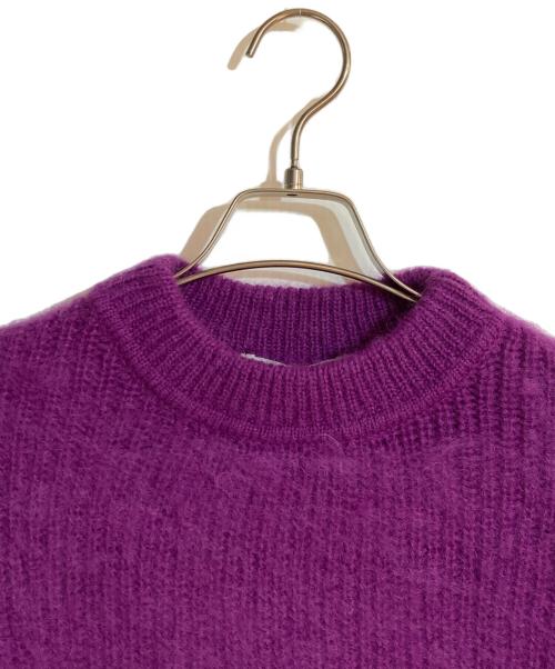 UN3D.（アンスリード）UN3D. (アンスリード) MOHAIR SHORT KT/モヘアショート パープル サイズ:不明の古着・服飾アイテム