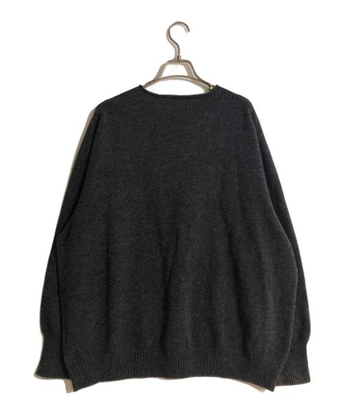 Spick and Span（スピック＆スパン）Spick and Span (スピックアンドスパン) CHESS ルーズボートネックニット グレー サイズ:不明の古着・服飾アイテム