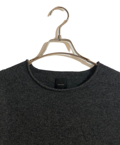 Spick and Span（スピック＆スパン）Spick and Span (スピックアンドスパン) CHESS ルーズボートネックニット グレー サイズ:不明の古着・服飾アイテム