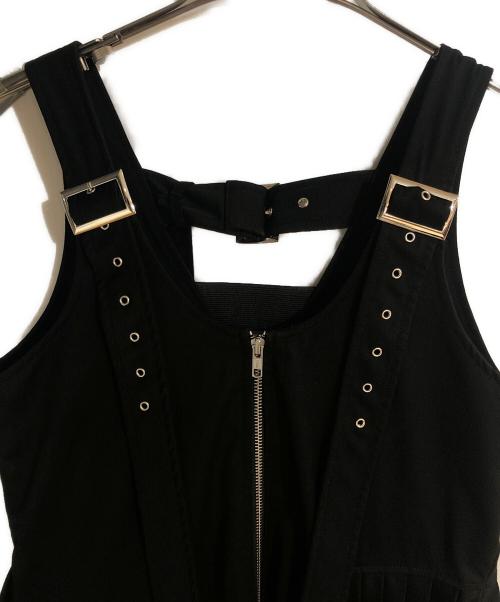 Candy Stripper（キャンディーストリッパー）Candy Stripper (キャンディーストリッパー) ジャンパースカート ブラック サイズ:2の古着・服飾アイテム