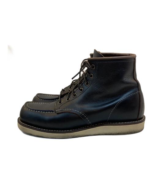 RED WING（レッドウィング）RED WING (レッドウィング) 6-inch Classic Moc/ 6インチ クラシック モック ブラック サイズ:25.5cmの古着・服飾アイテム