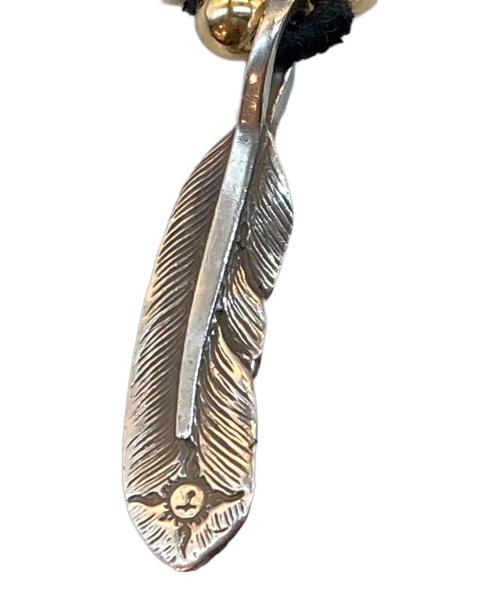 First Arrows（ファーストアローズ）FIRST ARROWS (ファーストアローズ) ターコイズ付きフェザーS 左 シルバーの古着・服飾アイテム