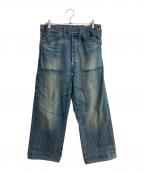 LEVI'S×COMME des GARCONS JUNYA WATANABE MANリーバイス×コム デ ギャルソン ジュンヤ ワタナベ マン）の古着「綿セルヴィッチデニムオーバーオールカスタム」｜インディゴ