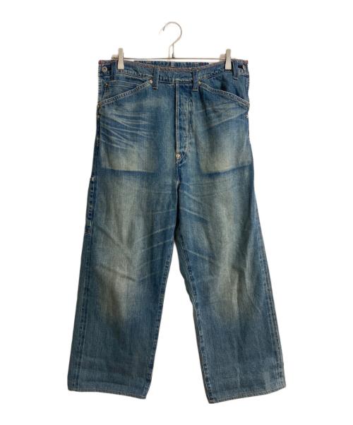 LEVI'S（リーバイス）LEVI'S (リーバイス) COMME des GARCONS JUNYA WATANABE MAN (コムデギャルソンジュンヤワタナベマン) 綿セルヴィッチデニムオーバーオールカスタム インディゴ サイズ:XSの古着・服飾アイテム