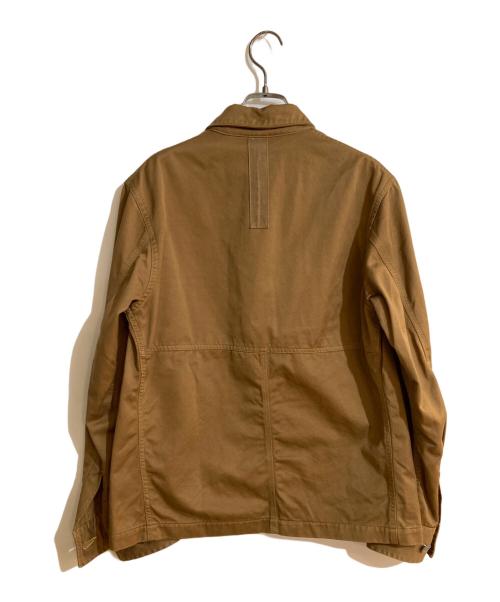 eYe COMME des GARCONS JUNYAWATANABE MAN（アイ コム デ ギャルソン ジュンヤ ワタナベ マン）eYe COMME des GARCONS JUNYAWATANABE MAN (アイ コム デ ギャルソン ジュンヤ ワタナベ マン) CarHartt (カーハート) 綿ウエポン製品染め カバーオール ブラウン サイズ:XSの古着・服飾アイテム