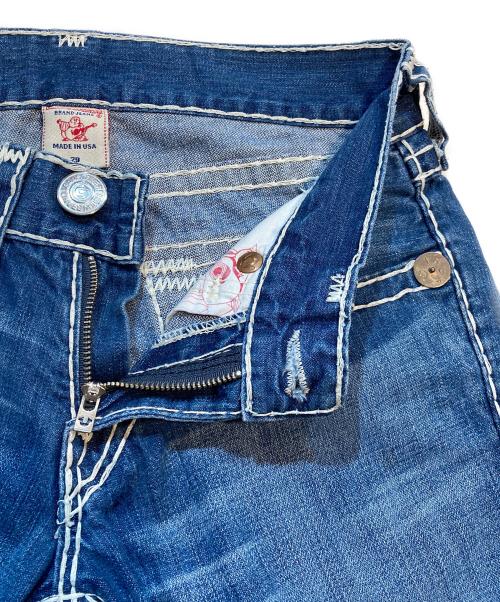 TRUE RELIGION（トゥルー レリジョン）TRUE RELIGION (トゥルー レリジョン) JOEY SUPER-T スカイブルー サイズ:29の古着・服飾アイテム