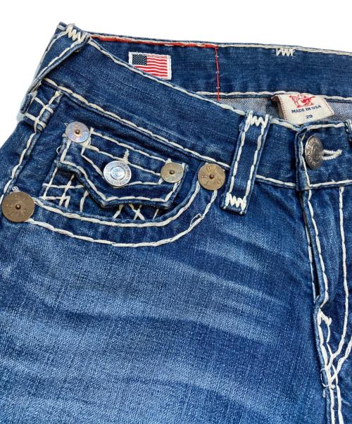 TRUE RELIGION（トゥルー レリジョン）TRUE RELIGION (トゥルー レリジョン) JOEY SUPER-T スカイブルー サイズ:29の古着・服飾アイテム