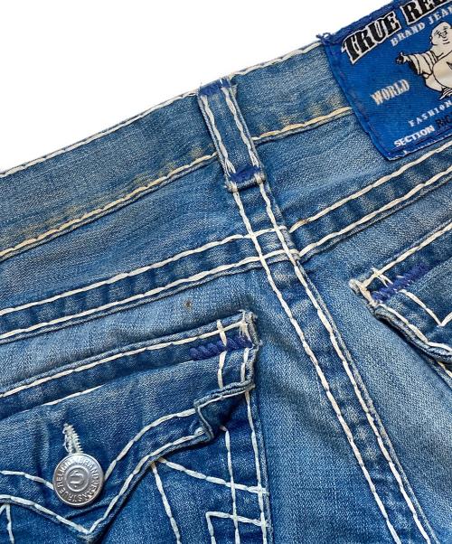 TRUE RELIGION（トゥルー レリジョン）TRUE RELIGION (トゥルー レリジョン) RICKY SUPER T スカイブルー サイズ:34の古着・服飾アイテム