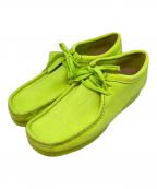 CLARKSクラークス）の古着「Wallabee Suede/ワラビースエード」｜黄緑