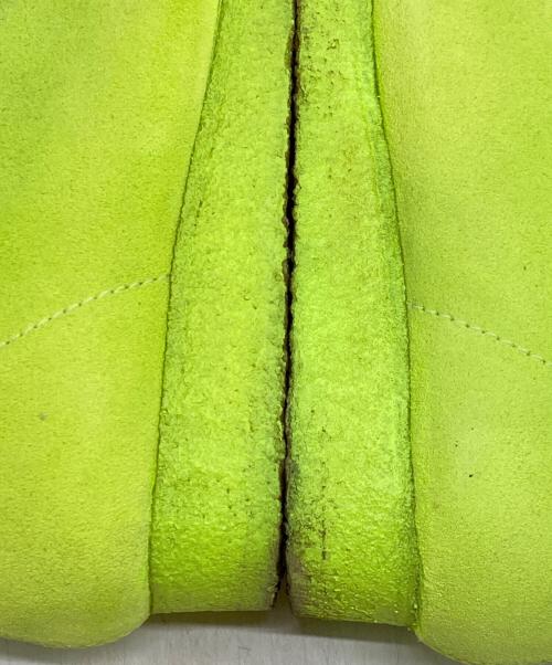CLARKS（クラークス）CLARKS (クラークス) Wallabee Suede/ワラビースエード 黄緑 サイズ:27cmの古着・服飾アイテム