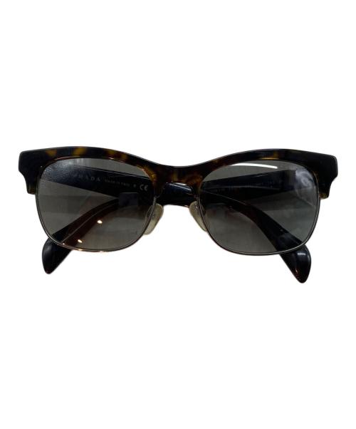 PRADA（プラダ）PRADA (プラダ) サングラス ブラウン サイズ:54□19の古着・服飾アイテム