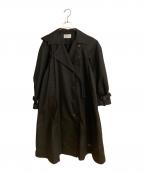 ETRE TOKYOエトレトウキョウ）の古着「コンシャススリーブトレンチコート」｜ブラック
