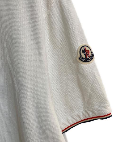 MONCLER（モンクレール）MONCLER (モンクレール) MAGLIA POLO MANICA CORTA ホワイト サイズ:XLの古着・服飾アイテム