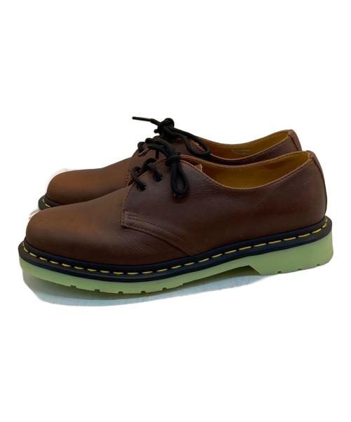 Dr.Martens（ドクターマーチン）Dr.Martens (ドクターマーチン) バイカラー3ホールシューズ ブラウン サイズ:27cmの古着・服飾アイテム