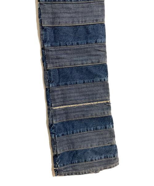 Hysteric Glamour（ヒステリックグラマー）Hysteric Glamour (ヒステリックグラマー) スクラッチフレアデニムパンツ インディゴ サイズ:W24の古着・服飾アイテム