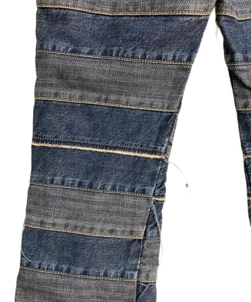 Hysteric Glamour（ヒステリックグラマー）Hysteric Glamour (ヒステリックグラマー) スクラッチフレアデニムパンツ インディゴ サイズ:W24の古着・服飾アイテム