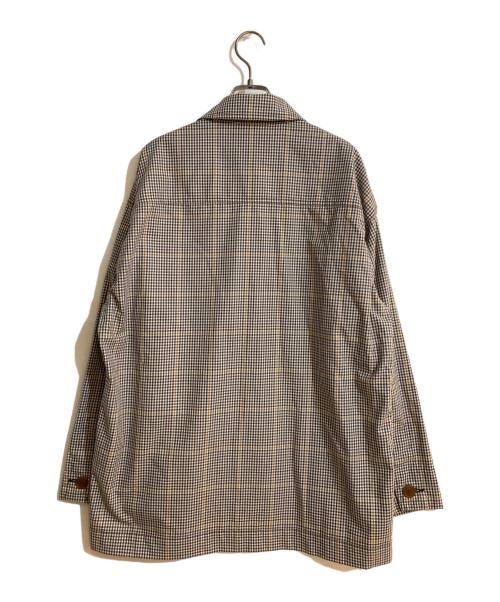 Vivienne Westwood man（ヴィヴィアン ウェストウッド マン）Vivienne Westwood man (ヴィヴィアン ウェストウッド マン) UTILITY SHIRT CHECK ORB PATC ブラウン サイズ:46の古着・服飾アイテム