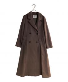 Rirandture（リランドチュール）の古着「ダブルボタンコート」｜ブラウン