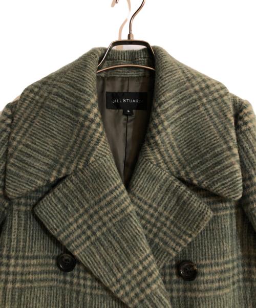 JILL STUART（ジルスチュアート）JILL STUART (ジルスチュアート) サリーナコート グリーン サイズ:Sの古着・服飾アイテム