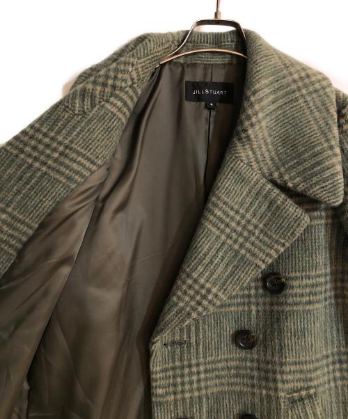 JILL STUART（ジルスチュアート）JILL STUART (ジルスチュアート) サリーナコート グリーン サイズ:Sの古着・服飾アイテム