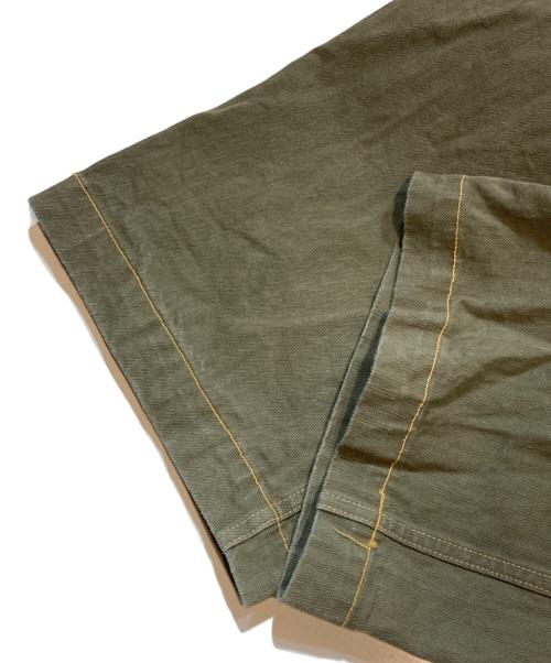 BUZZ RICKSON'S（バズリクソンズ）BUZZ RICKSON'S (バズリクソンズ) MARINE CORPS HERRINGBONE PANT グリーン サイズ:34の古着・服飾アイテム