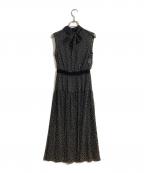 ANAYIアナイ）の古着「ノースリーブワンピース」｜ブラック