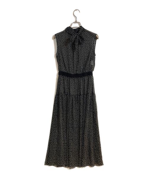 ANAYI（アナイ）ANAYI (アナイ) ノースリーブワンピース ブラック サイズ:36の古着・服飾アイテム