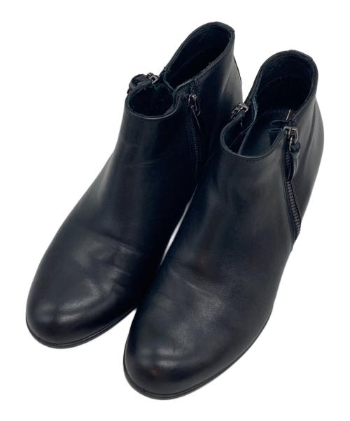 ECCO（エコー）ECCO (エコー) shape 35サイドジップブーツ ブラック サイズ:24.5㎝の古着・服飾アイテム