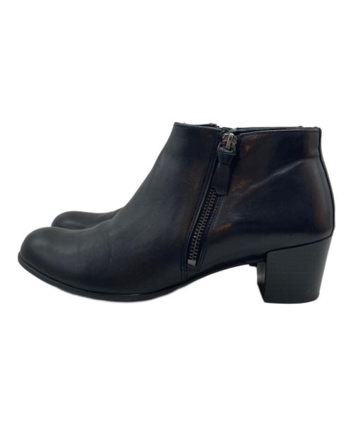 ECCO（エコー）ECCO (エコー) shape 35サイドジップブーツ ブラック サイズ:24.5㎝の古着・服飾アイテム