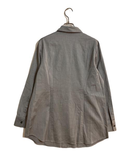 DAKS（ダックス）DAKS (ダックス) THOMAS MASON ドレスシャツ グレー サイズ:Lの古着・服飾アイテム