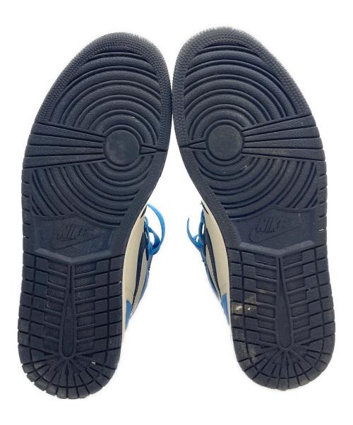 NIKE（ナイキ）NIKE (ナイキ) AIR JORDAN 1 RETRO HIGH OG/エアジョーダン1レトロハイog ブルー×ホワイト サイズ:28.5㎝の古着・服飾アイテム