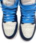 中古・古着 NIKE (ナイキ) AIR JORDAN 1 RETRO HIGH OG/エアジョーダン1レトロハイog ブルー×ホワイト サイズ:28.5㎝：15000円