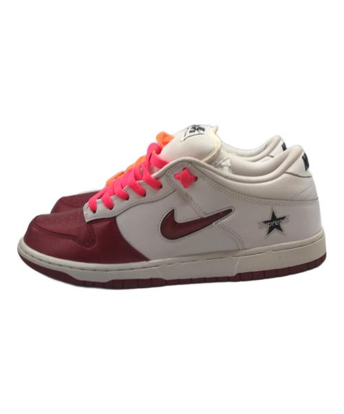 NIKE SB（ナイキエスビー）NIKE SB (ナイキエスビー) SUPREME (シュプリーム) SB DUNK LOW OG QS/SB ダンク ロー OG QS ホワイト サイズ:28.5㎝の古着・服飾アイテム