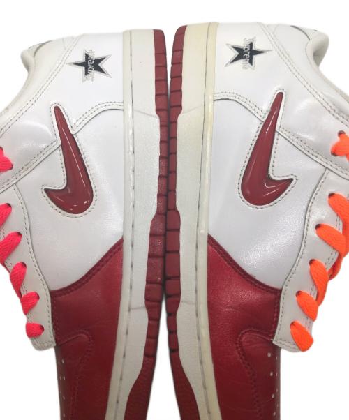 NIKE SB（ナイキエスビー）NIKE SB (ナイキエスビー) SUPREME (シュプリーム) SB DUNK LOW OG QS/SB ダンク ロー OG QS ホワイト サイズ:28.5㎝の古着・服飾アイテム