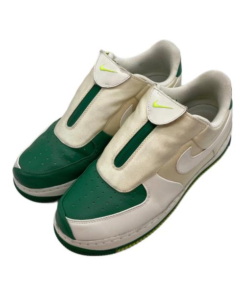 NIKE（ナイキ）NIKE (ナイキ) Air Force 1 Low CMFT LW GP SIG Green Sail/エア フォース1 ロー コンフォート LW SIG パイン グリーン/セイル  グリーン サイズ:28.5㎝の古着・服飾アイテム
