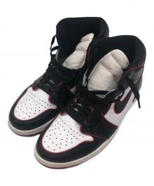 NIKE（ナイキ）の古着「Air Jordan 1 Retro High OG "Blood Line"/エアジョーダン1 レトロ ハイ OG "ブラッドライン"」｜ブラック