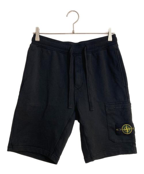 STONE ISLAND（ストーンアイランド）STONE ISLAND (ストーンアイランド) カーゴバミューダショートパンツ ブラック サイズ:Sの古着・服飾アイテム