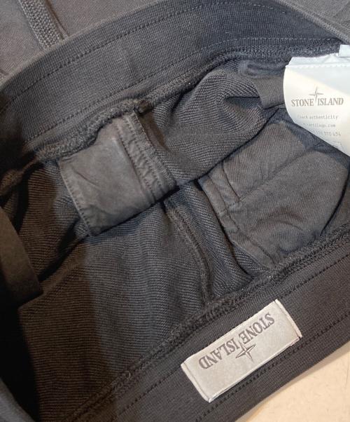 STONE ISLAND（ストーンアイランド）STONE ISLAND (ストーンアイランド) カーゴバミューダショートパンツ ブラック サイズ:Sの古着・服飾アイテム