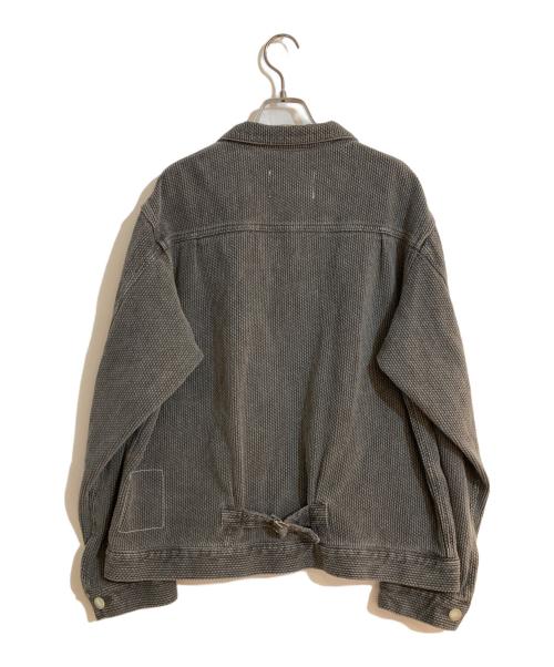 INNAT（インアット）INNAT (インアット) SASHIKO TYPE-1TRUCKER JACKET スミクロ サイズ:2の古着・服飾アイテム