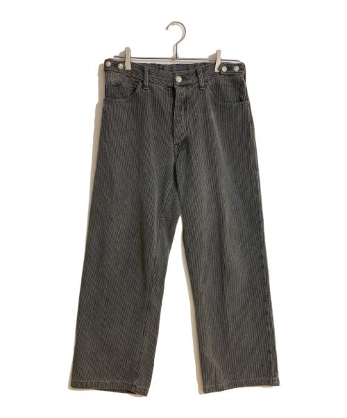 INNAT（インアット）INNAT (インアット) SASHIKO 5P PANTS/サシコパンツ スミクロ サイズ:２の古着・服飾アイテム