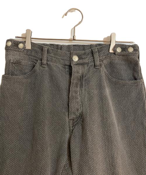 INNAT（インアット）INNAT (インアット) SASHIKO 5P PANTS/サシコパンツ スミクロ サイズ:２の古着・服飾アイテム