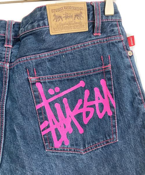 stussy（ステューシー）stussy (ステューシー) デニムハーフパンツ インディゴ サイズ:SIZE 34の古着・服飾アイテム