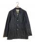 COMME des GARCONS SHIRT（コムデギャルソンシャツ）の古着「家紋デニムテーラードジャケット」｜インディゴ