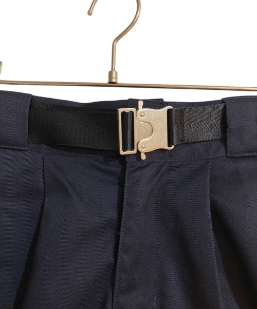 Dickies（ディッキーズ）Dickies (ディッキーズ) Lily Brown (リリーブラウン) ベルテッドトチノハーフパンツ ネイビー 未使用品の古着・服飾アイテム