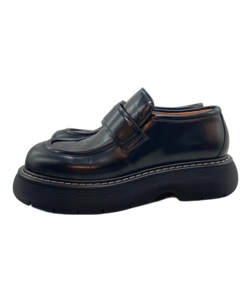 BOTTEGA VENETA（ボッテガベネタ）BOTTEGA VENETA (ボッテガベネタ) SWELL LOAFER/スウェル ローファー ブラック サイズ:43の古着・服飾アイテム
