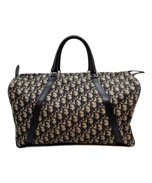 Christian Dior（クリスチャン ディオール）Christian Dior (クリスチャン ディオール) トロッターミニボストンバッグ ベージュの古着・服飾アイテム