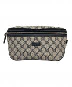 GUCCIグッチ）の古着「GGスプリームウエストバッグ」｜アイボリー