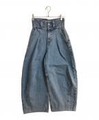 Somethingサムシング）の古着「TLEB BALLOON DENIM PANTS」｜インディゴ