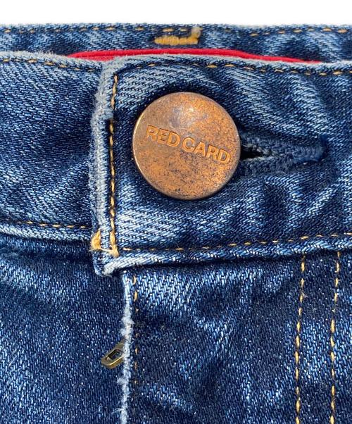 RED CARD（レッドカード）RED CARD (レッドカード) maria (マリア) MONTANA カーブバギーデニムパンツ インディゴ サイズ:W23の古着・服飾アイテム